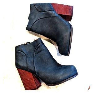 Jeffrey Campbell's black booties